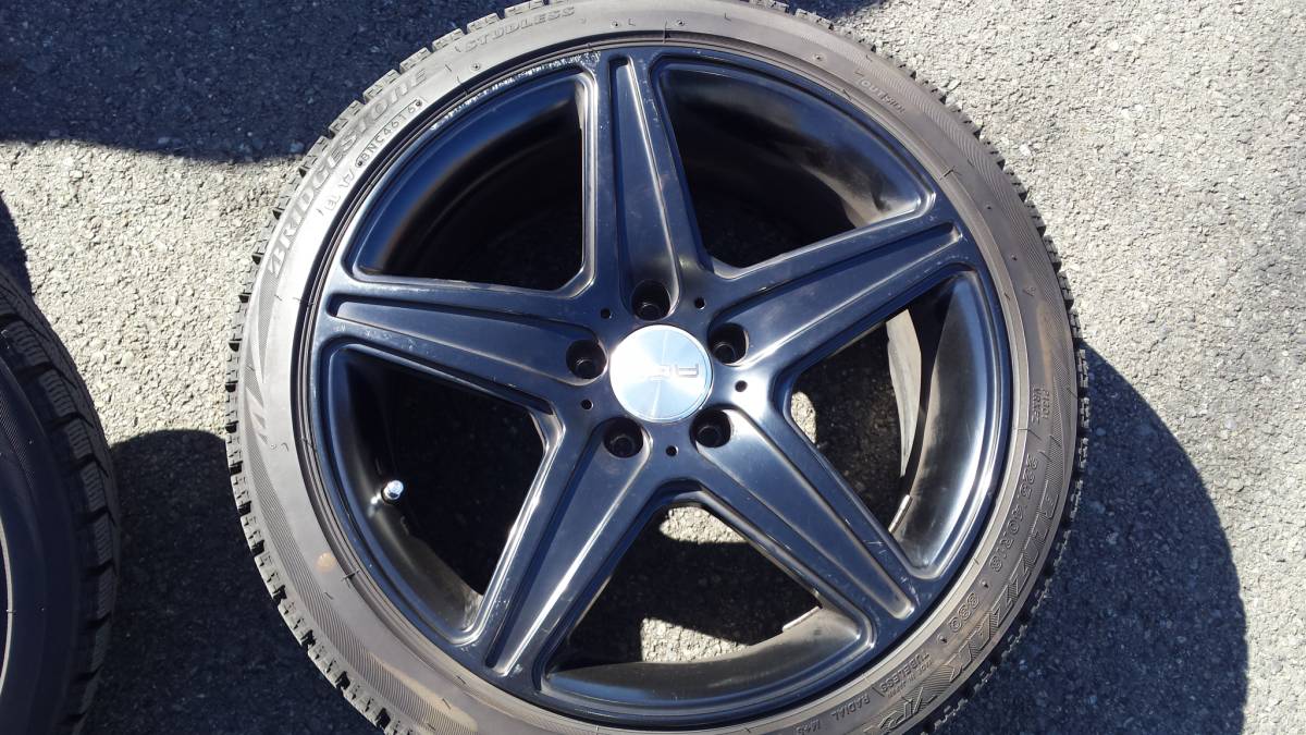 ベンツAMG ベンツC W204 AGA Brug18インチ ブリザックVRX バリ山 w204 