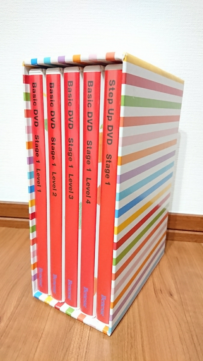 Benesse Worldwide Kids English Stage 1 ☆英語 DVD 5枚 / ベネッセ