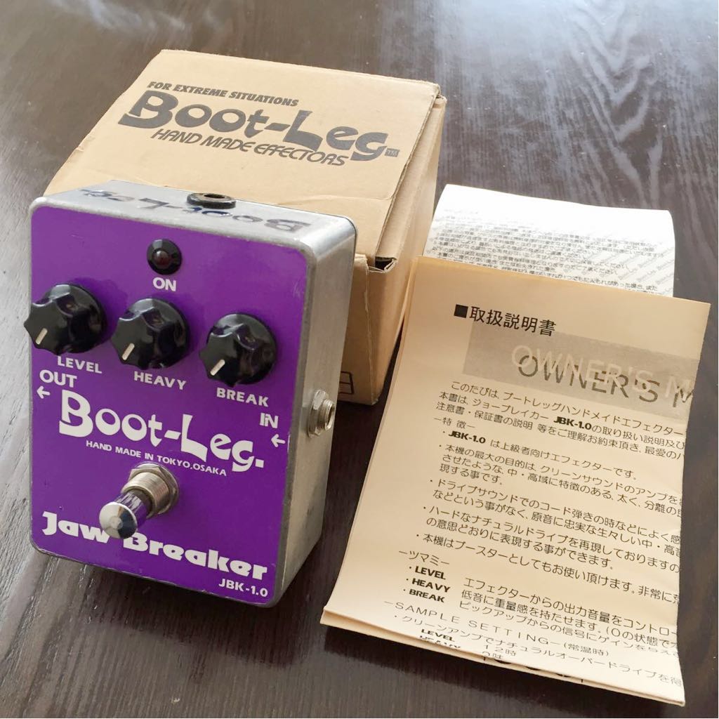 ☆ Boot-Leg JBK-1.0 Jaw Breaker オーバードライブ ブートレッグ