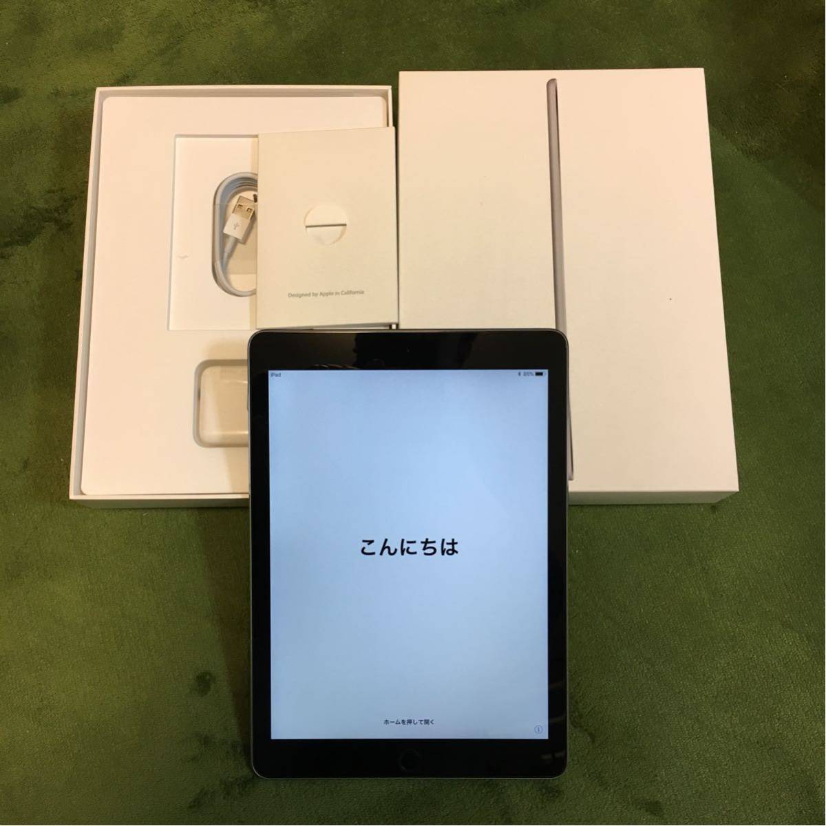中古】iPad Air2 32GB Wi-Fiモデル スペースグレイ ♪△Apple アップル