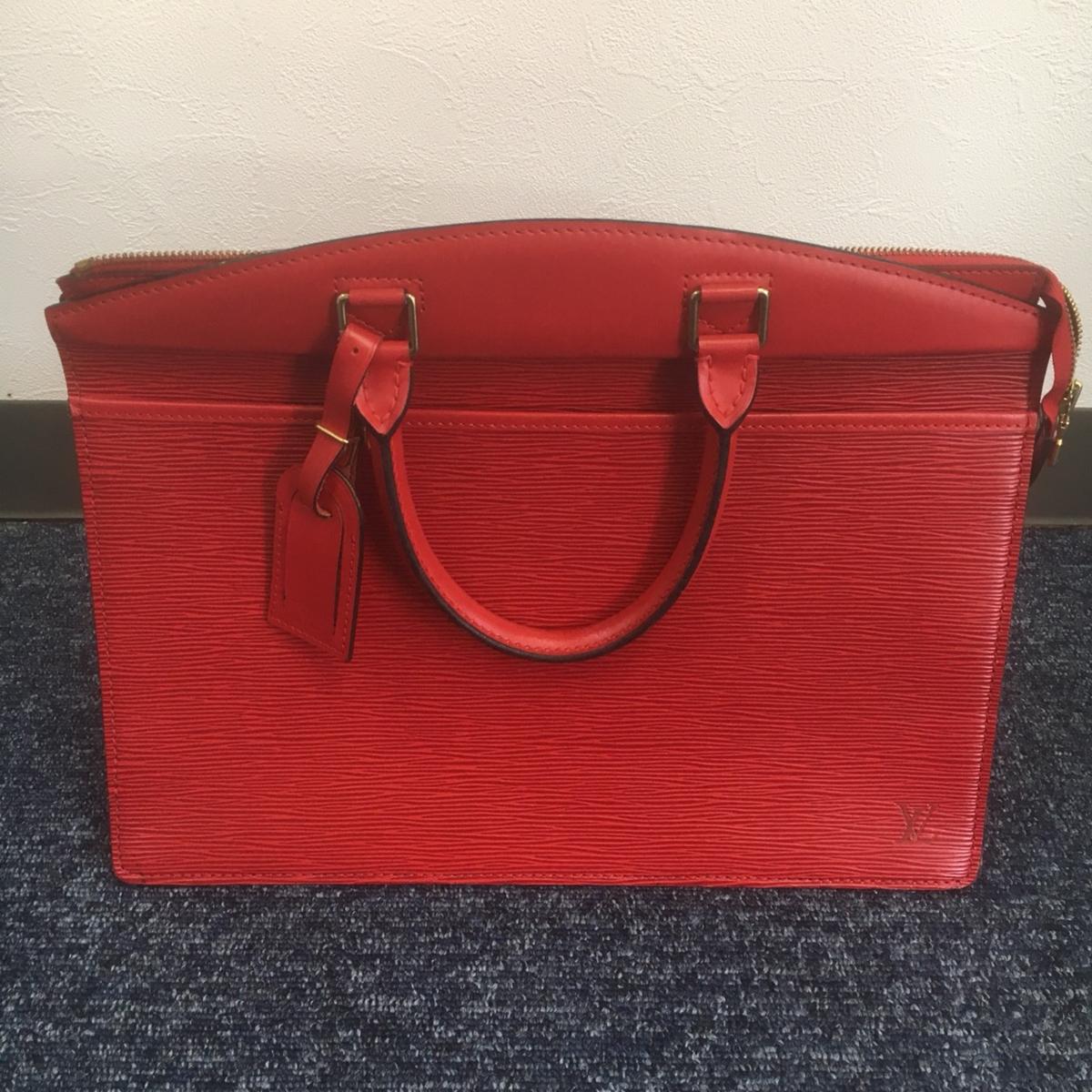 ♪LOUIS VUITTON ルイヴィトン エピライン ハンドバッグ レッド LOUIS