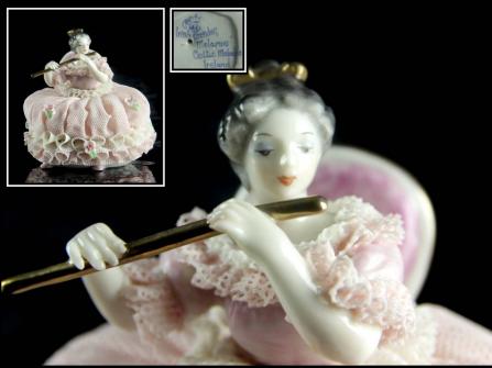 正規品，セール 櫟 アイリッシュドレスデン Melanie IRISH DRESDEN レース 人形 D79.3 Wa7(マイセン)｜売買されたオークション情報、yahooの商品情報をアーカイブ公開 - オークファン マイセン