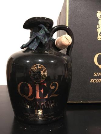 クィーンエリザベス2 QE2 12年 陶器 ウィスキー特級 760ml 49度