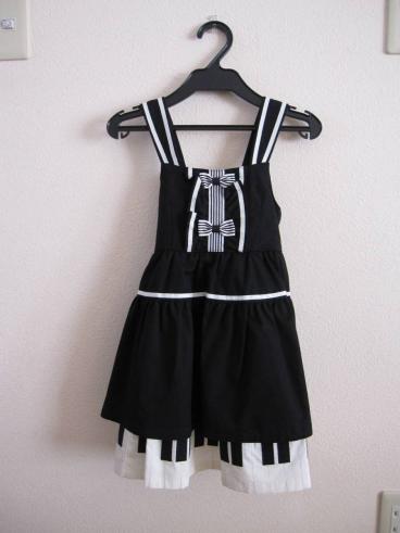 シャーリーテンプル Shirley - Temple ピアノ ワンピース ねこ 