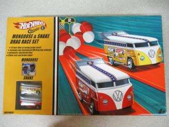 ホットウィール Hot Wheels マングース&スネーク ドラッグレースセット