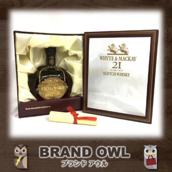  未開栓 ホワイト＆マッカイ WHYTE&MACKAY 21年 スコッチ ウイスキー 750ml(スコッチ)｜売買されたオークション情報、yahooの商品情報をアーカイブ公開 - オークファン スコッチ
