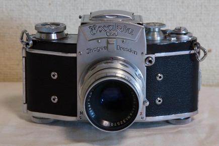 EXAKTA VX Ihagee Dresden + Carl Zeiss Jena TESSAR 50mm f2.8
