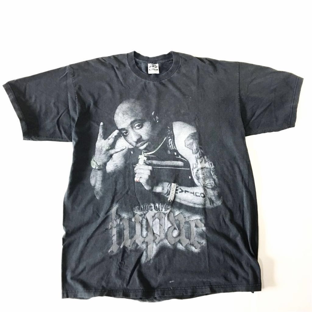90s 2pac フォト Tシャツ ビンテージ 3XL rap hiphop 希少 tupac