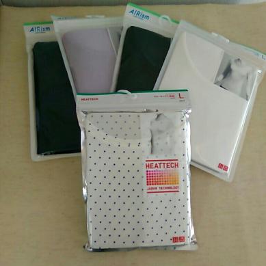  ユニクロ レディースインナー エアリズム 七分袖 長袖／Lサイズ 5枚セット(その他)｜売買されたオークション情報、yahooの商品情報をアーカイブ公開 - オークファン その他