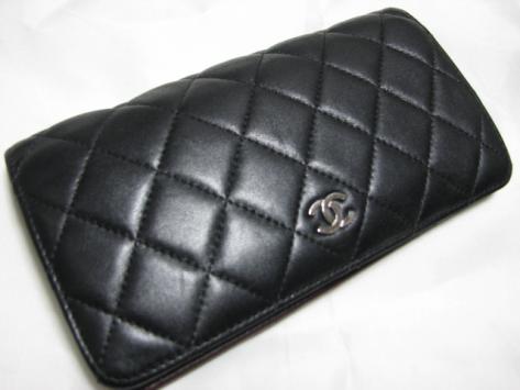  シャネル CHANELマトラッセ ラムスキン 二つ折り 長財布 レディース ウォレット ビジネス レザー 革 本革 黒(女性用財布)｜売買されたオークション情報、yahooの商品情報をアーカイブ公開 - オ 服飾小物