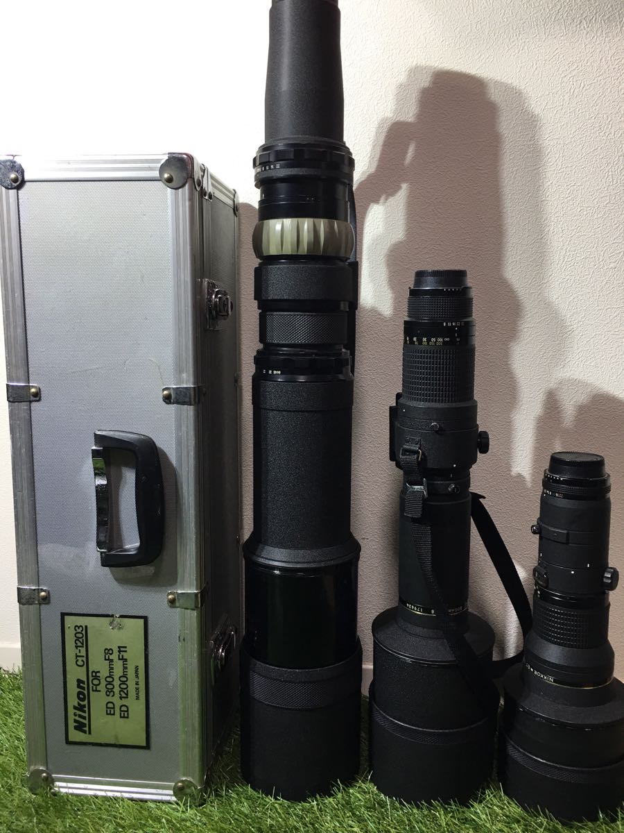 Nikon nikkor-p 800mm f8 超望遠大型レンズ 博物館
