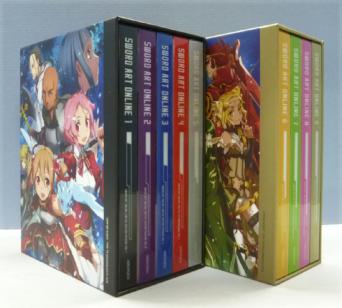 ソードアート・オンライン 全9巻セット 完全生産限定版◆Blu-ray BD/収納BOX付き