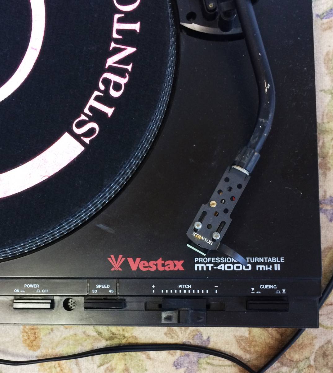 ターンテーブル Vestax - MK2 ベスタクス mt-4000 VESTAX メルカリ MT