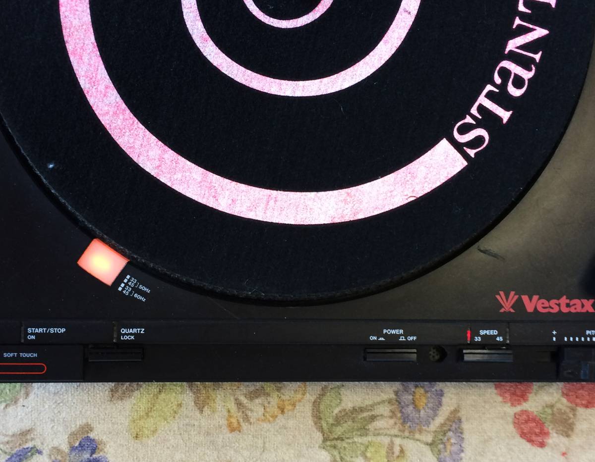 VESTAX ターンテーブル mt-4000 MK2 2台セット DJ機器・ターンテーブル