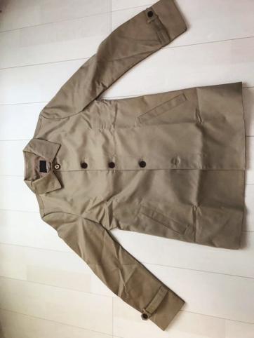 【メンズ】スプリングコートＬサイズ（未使用）ベージュ