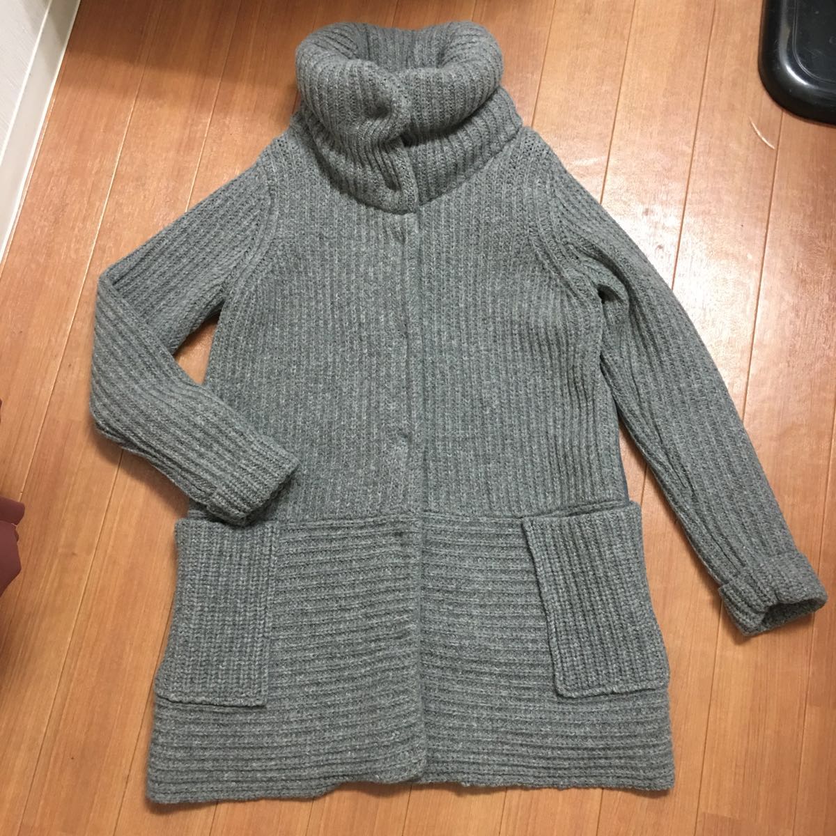 BLANC basque ブランバスク ニットコート 38/M BLANC basque オーバー 