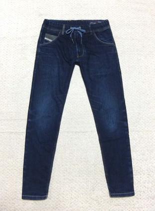 美品:DIESEL(ディーゼル).スリムスウェットデニム28(KROOLEY/ジョグ 