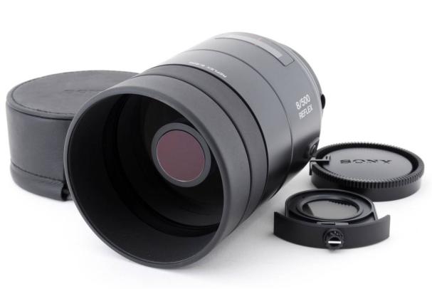 生産終了品！【美品】SONY ソニー REFLEX 500mm F8 SAL500F80 反射式望遠レンズ