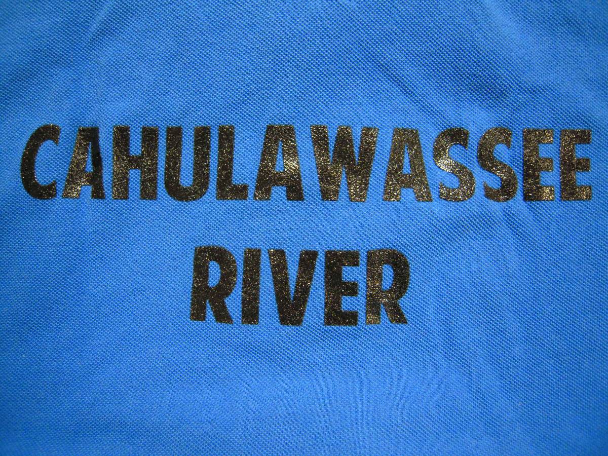 ★美品★ TENDERLOIN(テンダーロイン) WORK POLO ポロシャツ 青 S