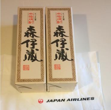 森伊蔵 720ml 2本セット JAL機内販売 3月購入 飲料・酒 森伊蔵 本格