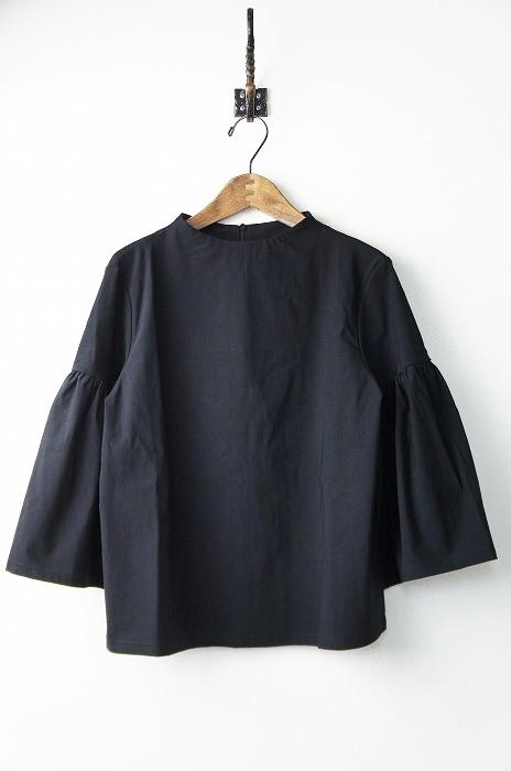 未使用品 2016 秋冬 Lois CRAYON ロイスクレヨン フレアスリーブ トップス M*28年製 ブラック プルオーバー 【2400010662300】