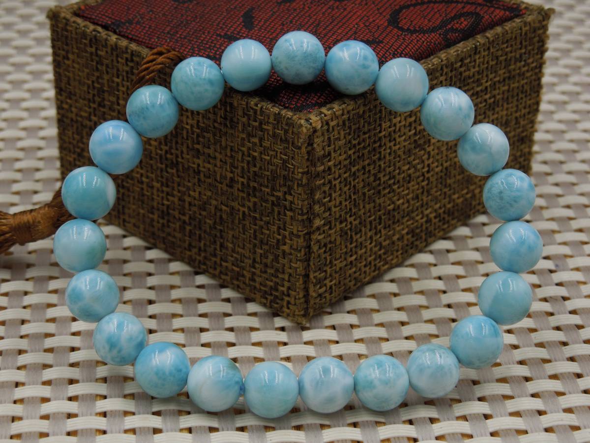 即決 1010c028天然宝石☆【45Aラリマー】☆ ルース26x18x11mm 