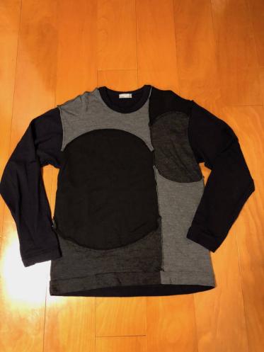 COMME des GARÇONS HOMME パッチワーク　ニット コムデギャルソン COMME des GARCONS HOMME パッチワークニット 【公式