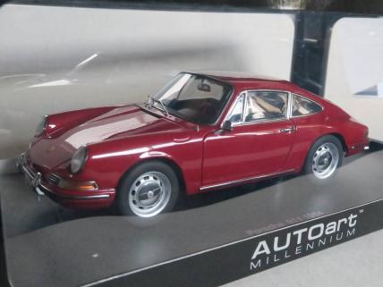 オーダー 1/18 オートアート ポルシェ 911 1964 レッド 品番77912 Porsche 911 RED
