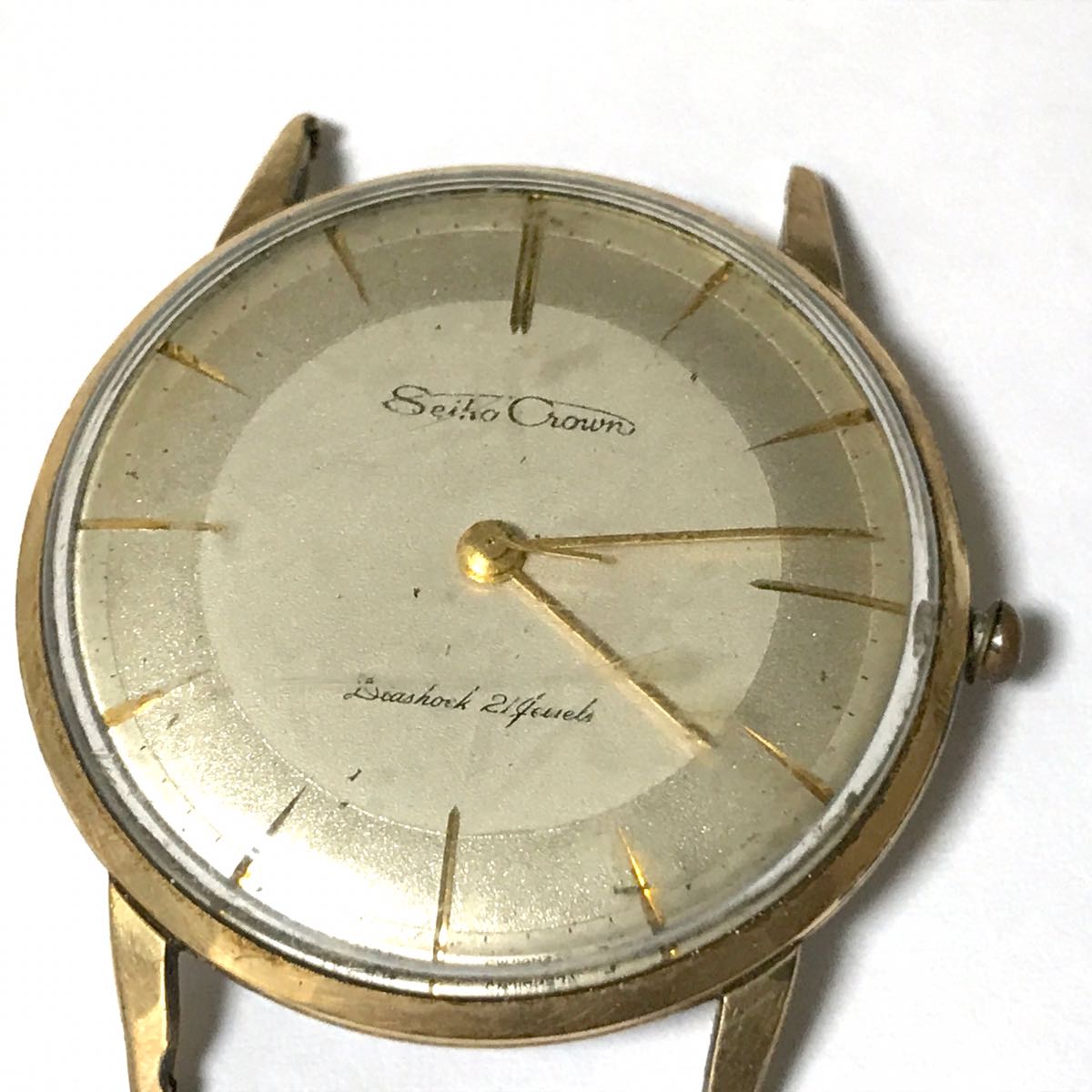 Seiko Crown セイコー クラウン ダイヤショック 21石 手巻き ジャンク 