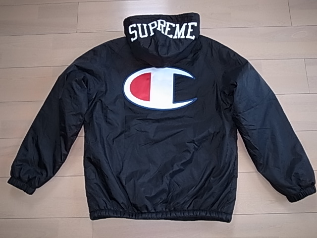 ☆ 17AW SUPREME シュプリーム Champion Sherpa Lined Hooded Jacket 