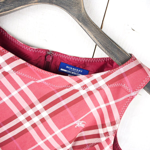 BLUE BURBERRY LABEL M バーバリーブルーレーベル バーバリーブルー