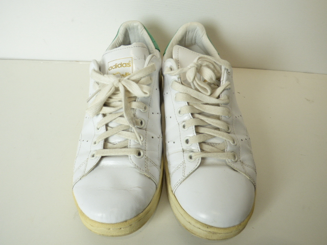 アディダスadidas限定2006年製ハイレットHAILLET(スタンスミスSTAN SMITH)レザー色ホワイト×グリーン27.0㎝C0