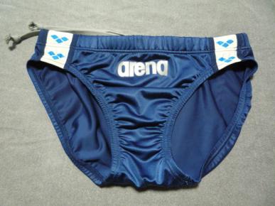 中古] arena 競パン ブーメランパンツ Sサイズ 紺色 希少品 OAR-4511(S