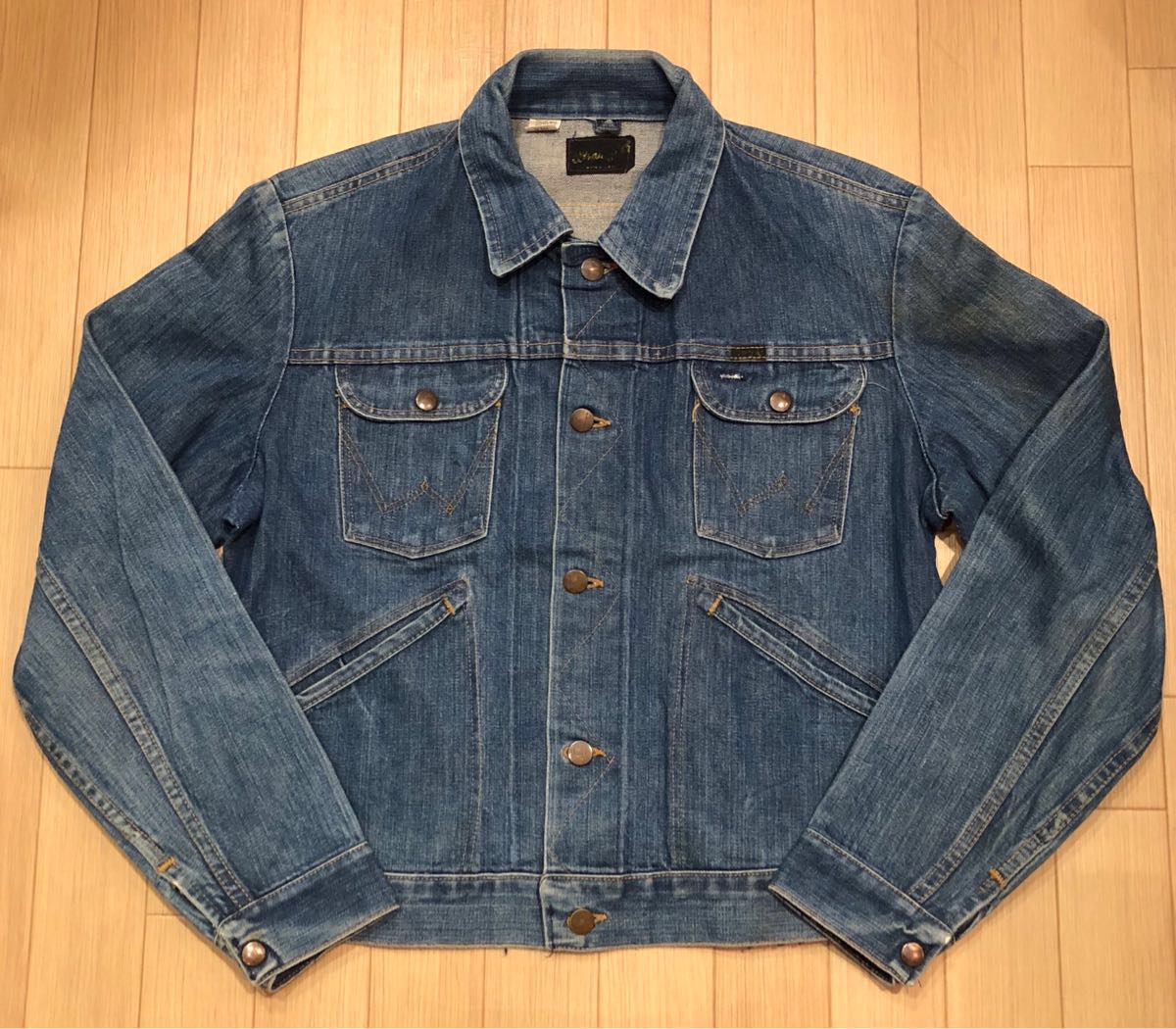 Wrangler】70'S 太文字黒タグ オリジナル ヴィンテージ VINTAGE