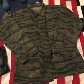 【最新作，格安】 サイズ タイガーカモ ミリタリージャケット ベトナムタイガー(M-65)｜売買されたオークション情報、yahooの商品情報をアーカイブ公開 - オークファン M-65