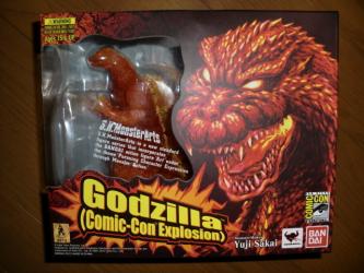 ゴジラ S.H.モンスターアーツ Comic-Con Review Godzilla モンスター 