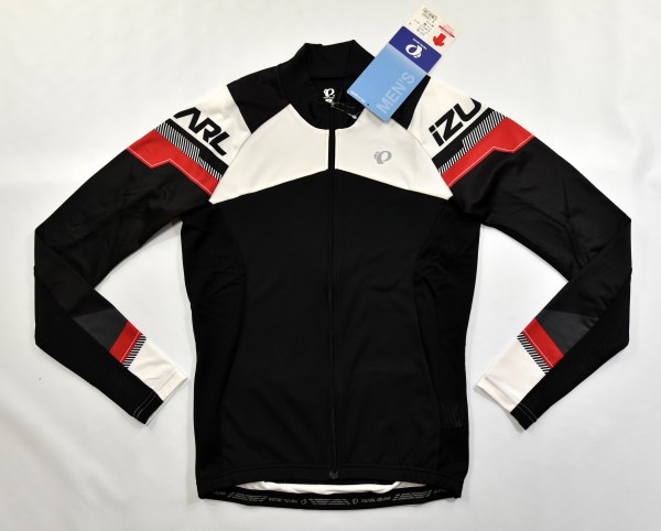定番，新作 夏の日焼け防止 PEARL IZUMI パール イズミ プリント 長袖UVジャージ 317-BL size:M ブラック/ホワイト(Mサイズ)｜売買されたオークション情報、yahooの商品情報をアーカイブ公開 - オークファン 男性用