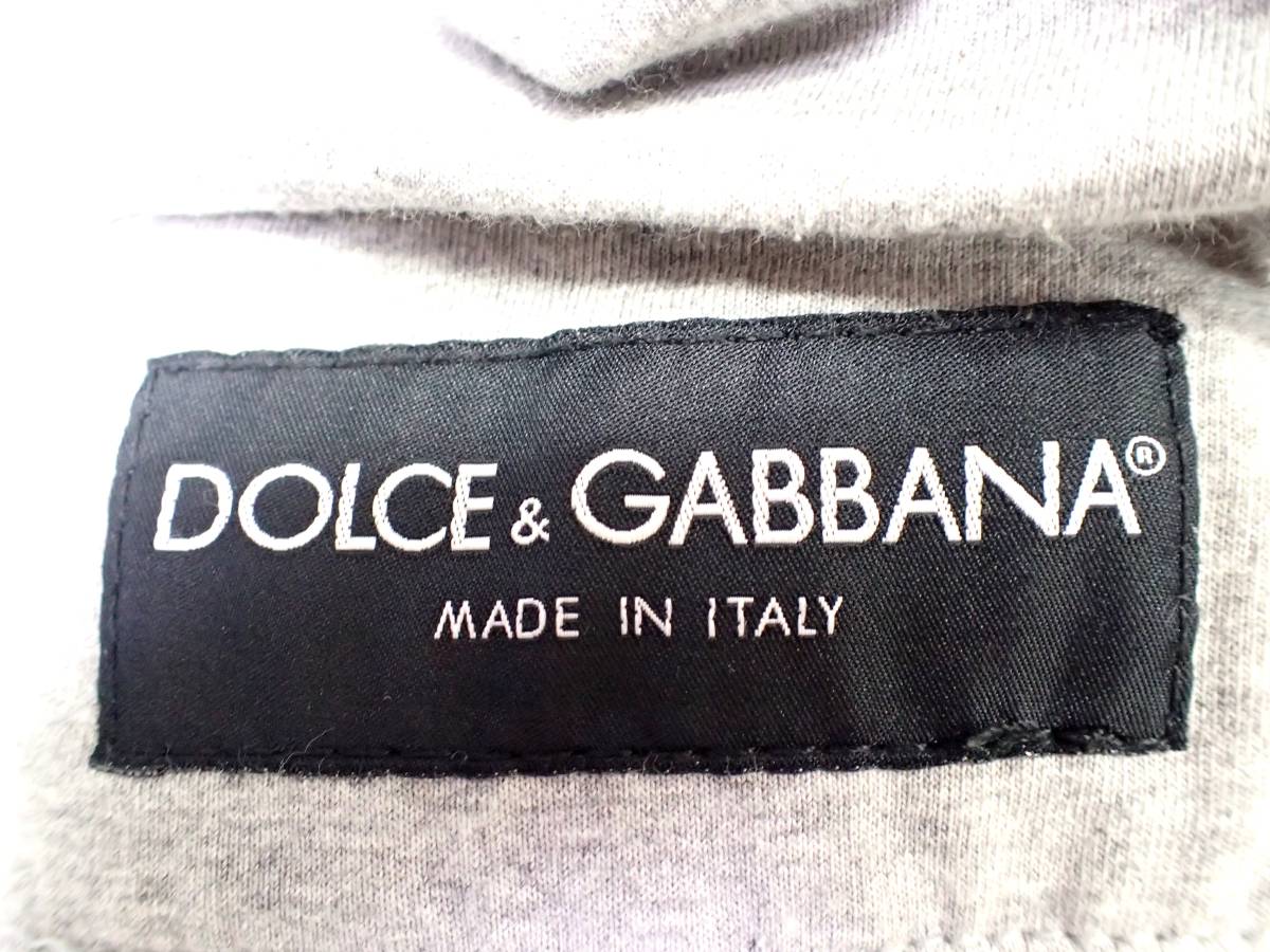 極美品◇Dolce&Gabbana ドルチェ＆ガッバーナ ダメージ加工レザー 
