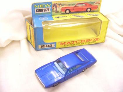MATCHBOXキングサイズダッジチャージャー 70年代POPマッチボックス古い