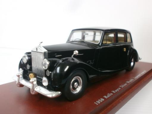 TSM ロールスロイスシルバーレイス昭和天皇御料車 1950 1/43 TSMモデル 1/43 ロールスロイス シルバーレイス 1950 天皇陛下御料車