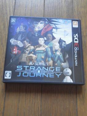 3DS 真・女神転生 Deep strange journey 美品 新品購入 クリアデータあり ジハードアリス 操作ガイドあり