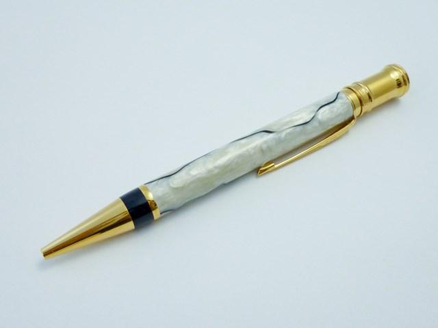 美品！Parker Duofold パーカー デュオフォールド パール＆ブラック