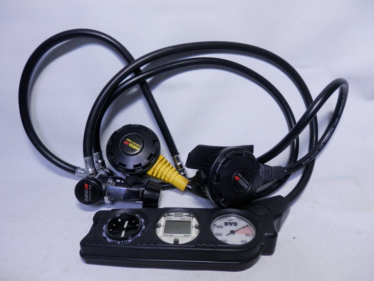 新品 SAS レギュレーター オクトパスセット スキューバダイビング 新品 