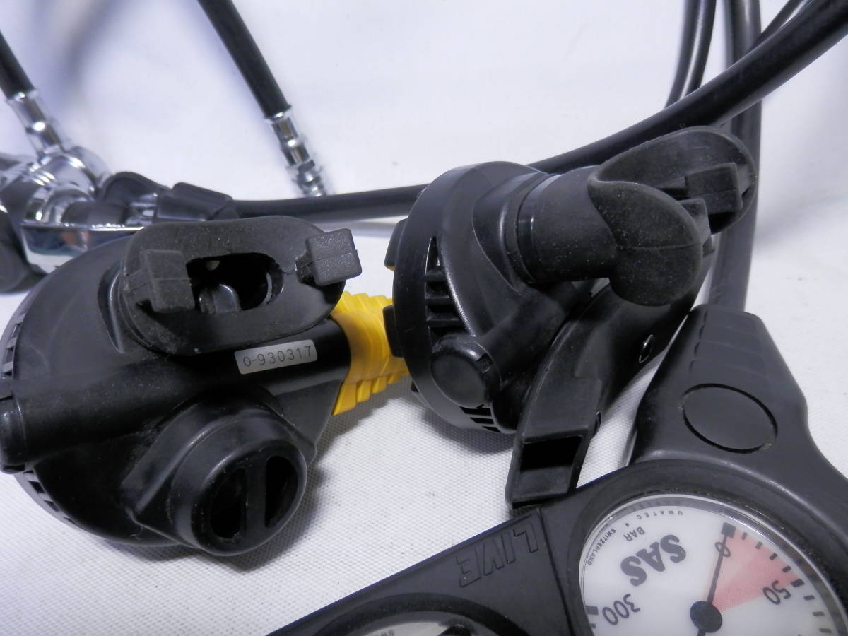 新品 SAS レギュレーター オクトパスセット スキューバダイビング 新品 