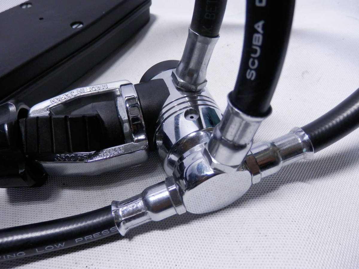 新品 SAS レギュレーター オクトパスセット スキューバダイビング 新品 