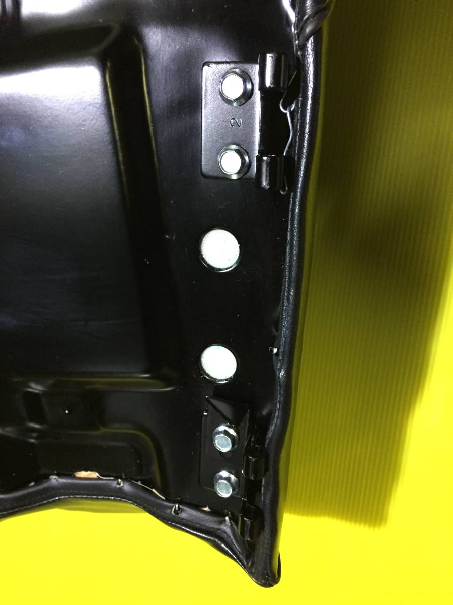 Z400FX E4 純正 鉄 ベース ペイント シート 2段シート 張替済