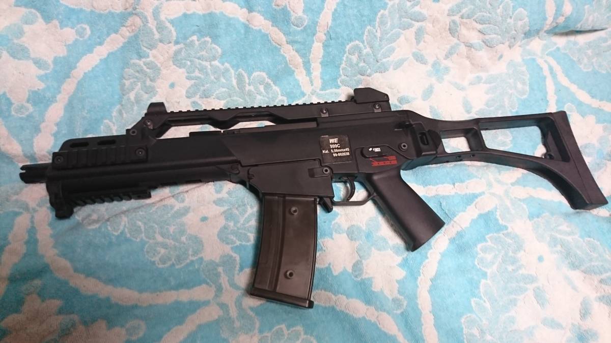 WE G39C(G36C) GBB ガスブローバック WE-tech ご覧いただきありがとう