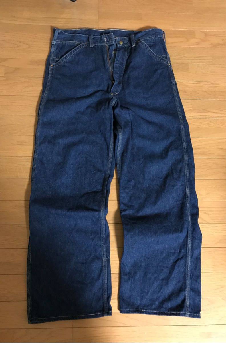 191-Z DUNGAREES ARCHIVES Lee 1950's 50S⁄日本製⁄32⁄デニム⁄IDG