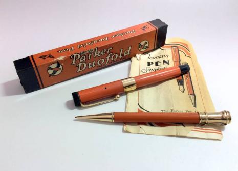 ☆貴重 1920年代☆ PARKER パーカー 万年筆 ペンシル セット ラッキー