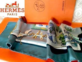 ◇1円～美品 エルメス シルクスカーフ Memoire d'Hermes 大判スカーフ